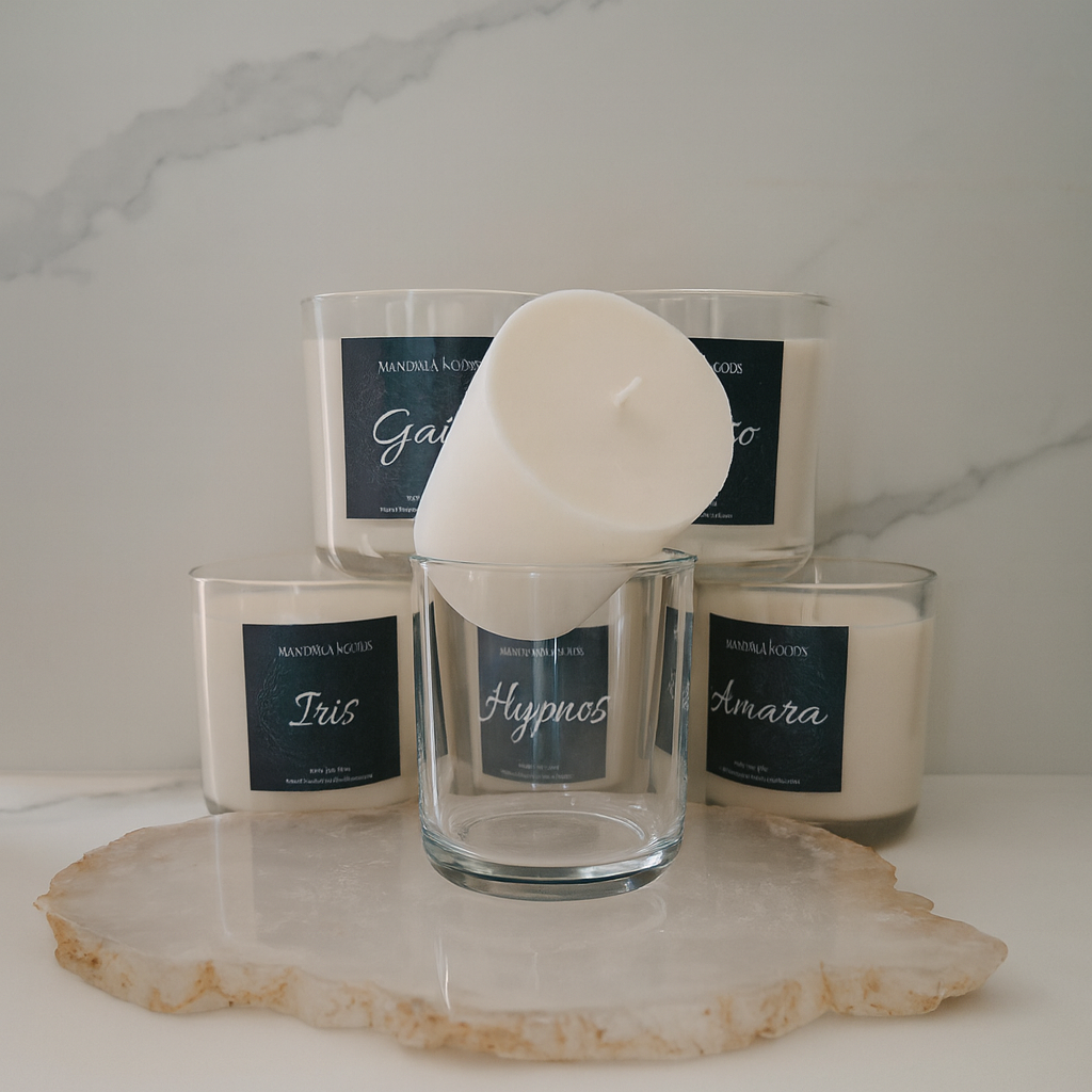 300ml candle jar refill with 45 hour burn time - Sustainable • Clean Burn • 100% Soy Wax