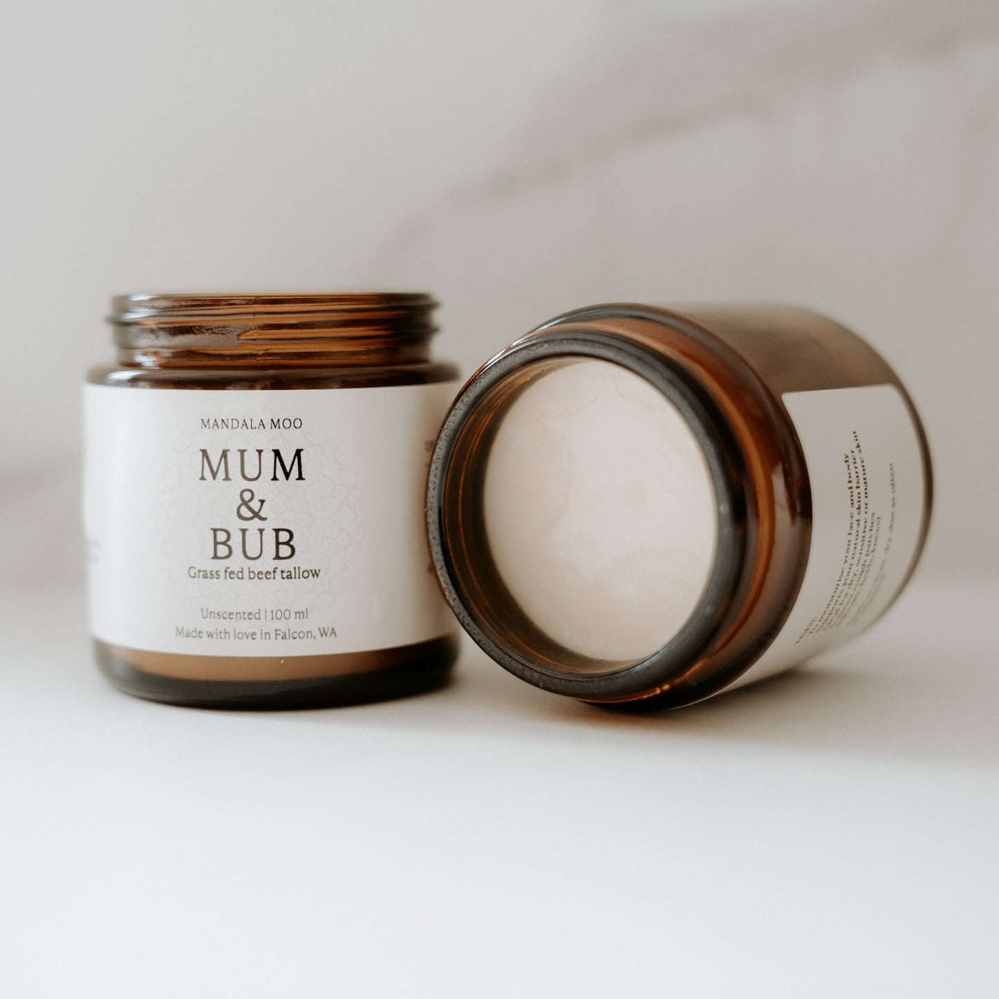 100ml Mum and Bub Grass fed beef tallow with organic jojoba oil and apricot kernal oil